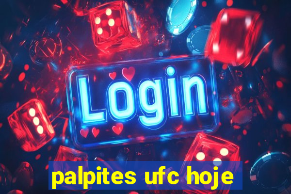 palpites ufc hoje